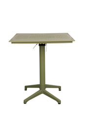 Eettafel George Metaal,Polypropyleen Groen 70x70 cm-Eettafels-Creating Home