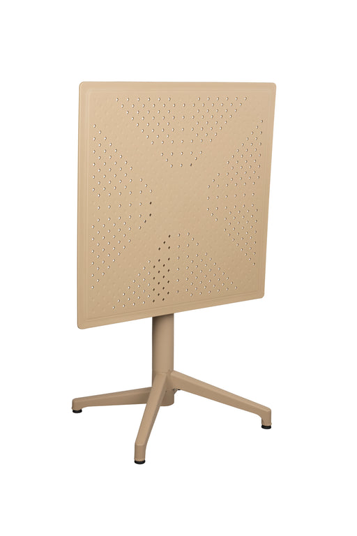 Eettafel George Polypropyleen Beige 70x70 cm-Eettafels-Creating Home