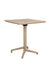 Eettafel George Polypropyleen Beige 70x70 cm-Eettafels-Creating Home