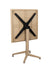 Eettafel George Polypropyleen Beige 70x70 cm-Eettafels-Creating Home