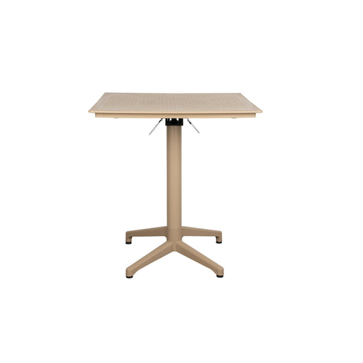 Eettafel George Polypropyleen Beige 70x70 cm-Eettafels-Creating Home