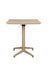 Eettafel George Polypropylene Beige 70x70 cm-Eettafels-White Label Living