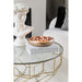 Eettafel Goud ijzer 90 cm 90x90x44 cm-Eettafels-J-Line