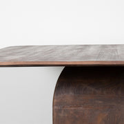 Eettafel Ingo Mangohout Espresso 140x140x76 cm-Eettafels-LABEL51