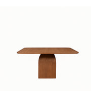 Eettafel Ingo Mangohout Nature smooth 140x140x76 cm-Eettafels-LABEL51