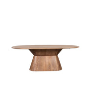 Eettafel Jagger Mangohout Nature smooth 220x110x76 cm-Eettafels-LABEL51