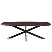Eettafel Jesper Mangohout Bruin 105x230 cm-Eettafels-Livingfurn