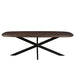 Eettafel Jesper Mangohout Bruin 105x230 cm-Eettafels-Livingfurn