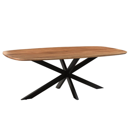 Eettafel Jesper Mangohout Naturel hout 105x230 cm-Eettafels-Livingfurn