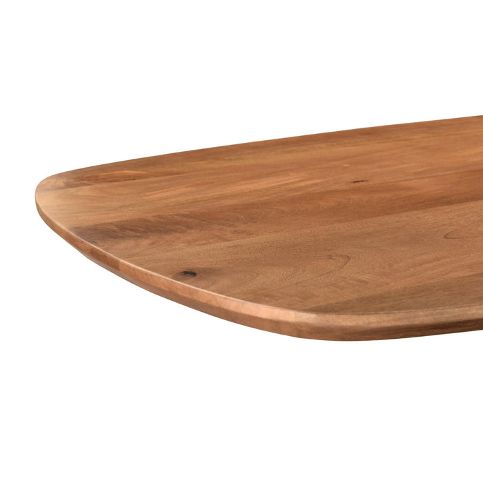 Eettafel Jesper Mangohout Naturel hout 105x230 cm-Eettafels-Livingfurn