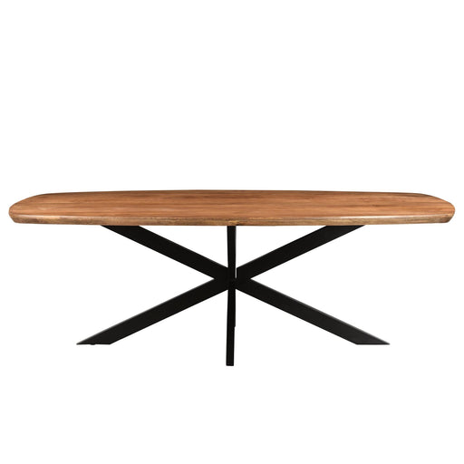 Eettafel Jesper Mangohout Naturel hout 105x230 cm-Eettafels-Livingfurn