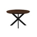 Eettafel Jesper Mangohout Naturel hout 120 cm 120x120x76 cm-Eettafels-Livingfurn