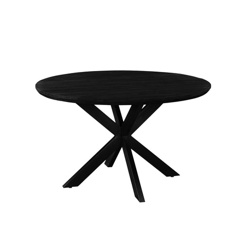 Eettafel Jesper Mangohout Naturel hout 130 cm 130x130x76 cm-Eettafels-Livingfurn