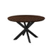 Eettafel Jesper Mangohout Naturel hout 130 cm 130x130x76 cm 31031-Eettafels-Livingfurn