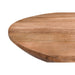 Eettafel Jesper Mangohout Naturel hout 130 cm 130x130x76 cm-Eettafels-Livingfurn