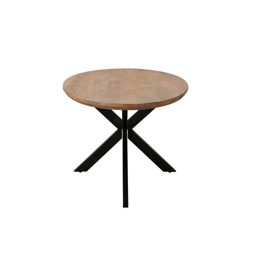 Eettafel Jesper Mangohout Naturel hout 180x90 cm-Eettafels-Livingfurn