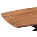Eettafel Jesper Mangohout Naturel hout 180x90 cm-Eettafels-Livingfurn