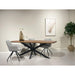 Eettafel Jesper Mangohout Naturel hout 180x90 cm-Eettafels-Livingfurn
