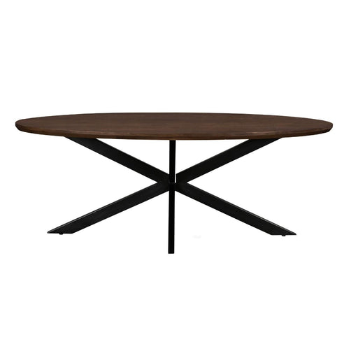 Eettafel Jesper Mangohout Naturel hout 210x110 cm-Eettafels-Livingfurn