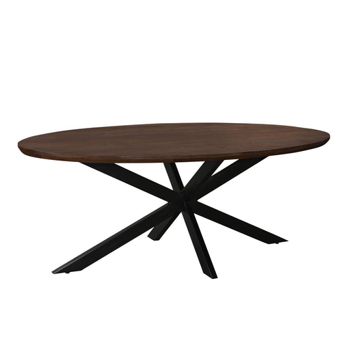 Eettafel Jesper Mangohout Naturel hout 240x110 cm-Eettafels-Livingfurn