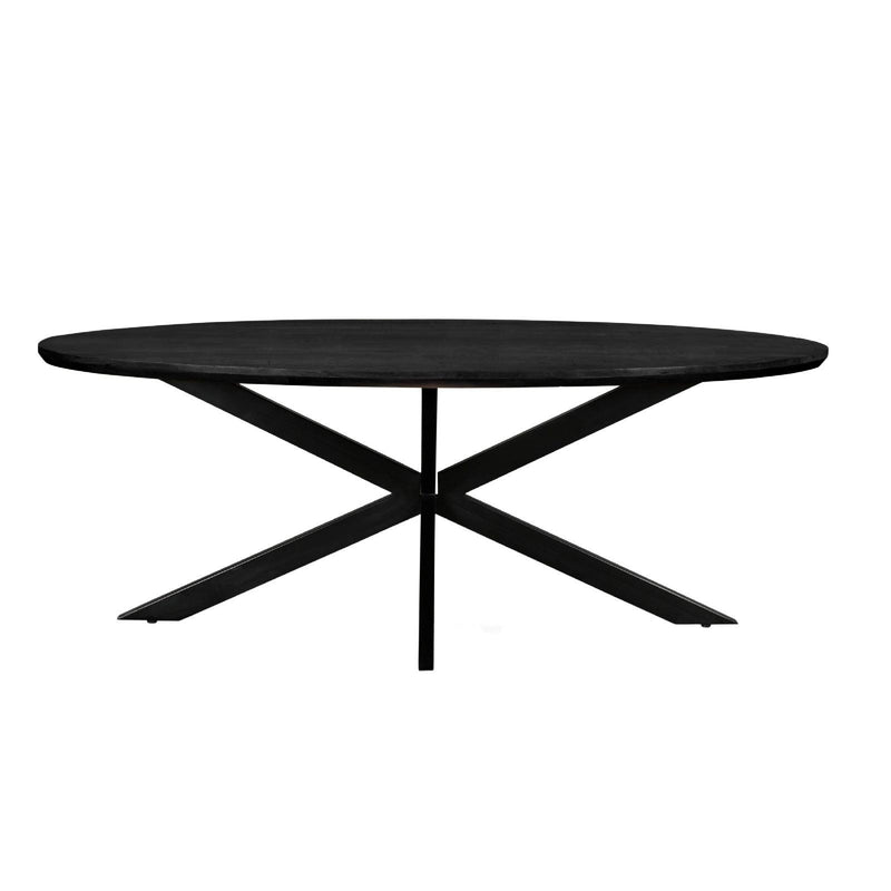 Eettafel Jesper Mangohout Naturel hout 240x110 cm 31018-Eettafels-Livingfurn