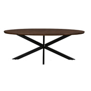 Eettafel Jesper Mangohout Naturel hout 240x110 cm 31034-Eettafels-Livingfurn