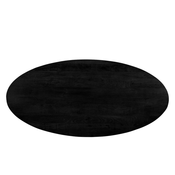 Eettafel Jesper Mangohout Naturel hout 240x110 cm-Eettafels-Livingfurn
