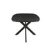 Eettafel Jesper Mangohout Zwart 180x90 cm-Eettafels-Livingfurn