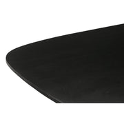 Eettafel Jesper Mangohout Zwart 180x90 cm-Eettafels-Livingfurn