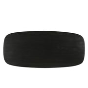 Eettafel Jesper Mangohout Zwart 230x105 cm-Eettafels-Livingfurn