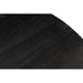 Eettafel Kala Mangohout Zwart 120 cm-Eettafels-Livingfurn