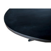 Eettafel Kala Mangohout Zwart 24x110 cm-Eettafels-Livingfurn