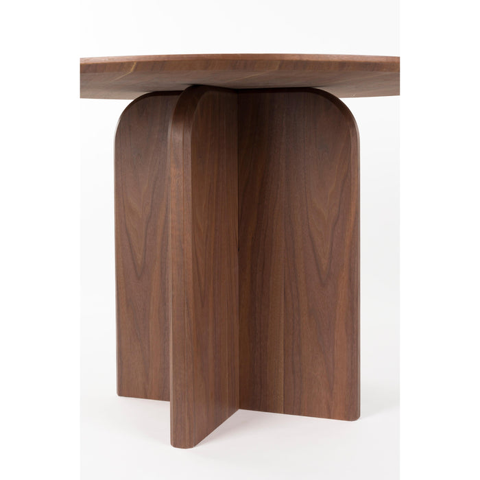 Eettafel Laurent MDF Bruin Ø120x75 cm-Eettafels-Creating Home