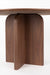 Eettafel Laurent MDF Bruin Ø120x75 cm-Eettafels-Creating Home
