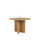 Eettafel Laurent MDF Naturel 120x120 cm