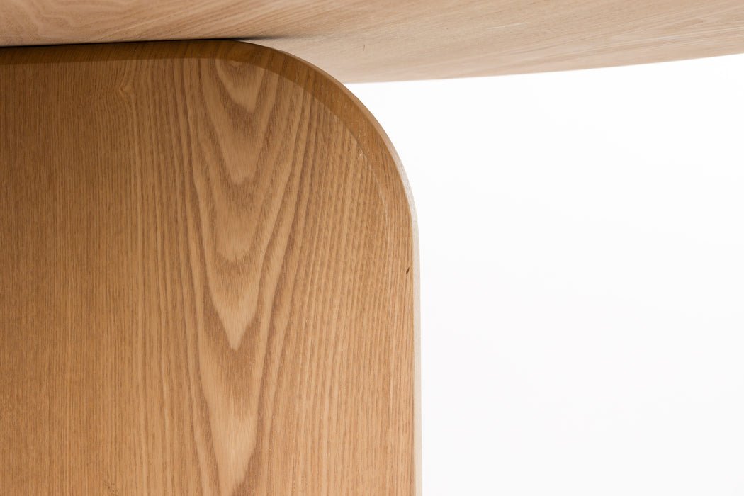 Eettafel Laurent MDF Naturel 120x120 cm-Eettafels-Creating Home