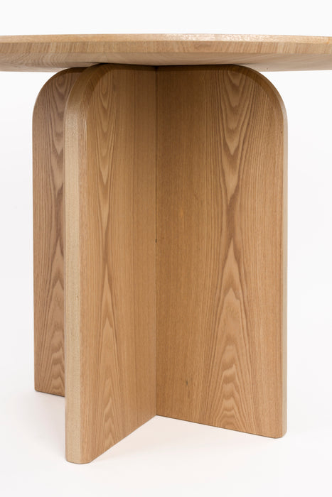 Eettafel Laurent MDF Naturel 120x120 cm-Eettafels-Creating Home