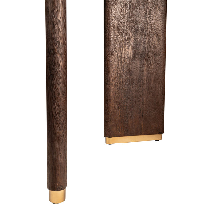 Eettafel Liber Mangohout Bruin 280cm-Eettafels-PTMD