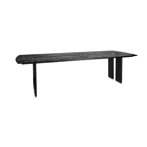 Eettafel Liber Mangohout Zwart 200cm-Eettafels-PTMD