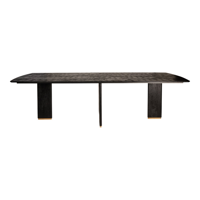 Eettafel Liber Mangohout Zwart 240cm-Eettafels-PTMD