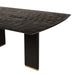 Eettafel Liber Mangohout Zwart 240cm-Eettafels-PTMD