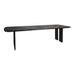 Eettafel Liber Mangohout Zwart 280cm-Eettafels-PTMD
