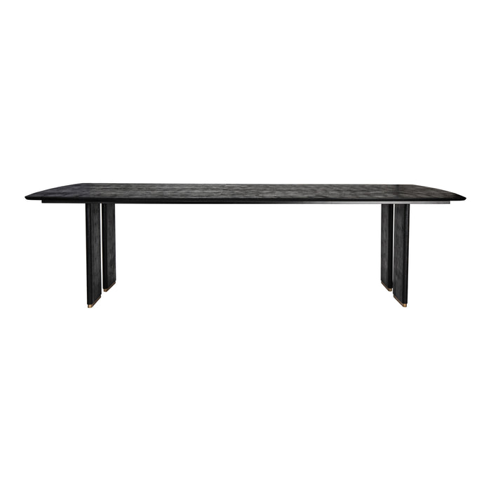 Eettafel Liber Mangohout Zwart 280cm-Eettafels-PTMD