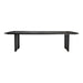 Eettafel Liber Mangohout Zwart 280cm-Eettafels-PTMD