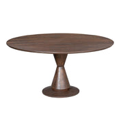 Eettafel Lima Bruin 130 cm Rond 130x130x76 cm-Eettafels-Starfurn