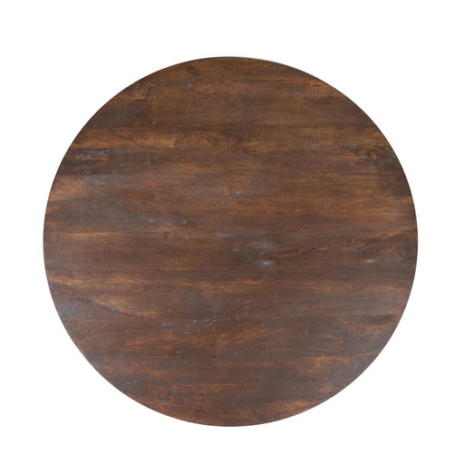 Eettafel Lima Bruin - 130 cm - Rond-Eettafels-Starfurn