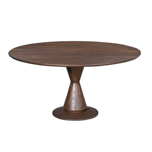Eettafel Lima Bruin - 130 cm - Rond-Eettafels-Starfurn