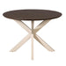 Eettafel Madison Bruin - 110 cm - Poot Zand-Eettafels-Starfurn