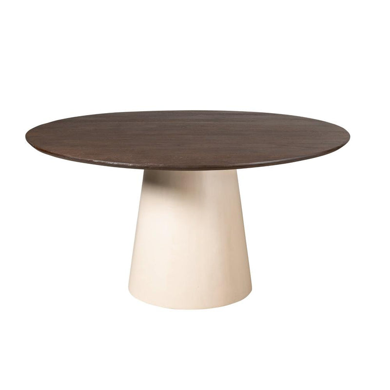 Eettafel Madison Bruin 130 cm 130x130x76 cm-Eettafels-Starfurn