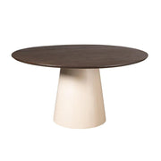 Eettafel Madison Bruin 130 cm 130x130x76 cm-Eettafels-Starfurn